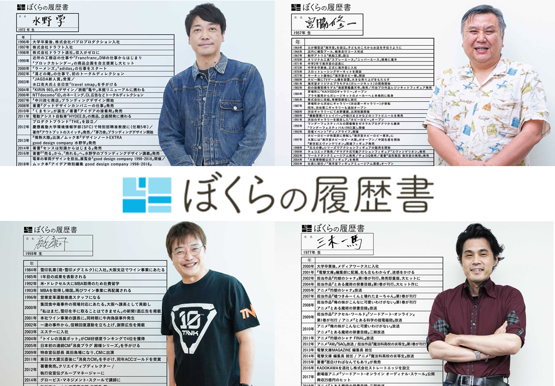 第一線で活躍するあの人の履歴書を大公開！エン転職の「ぼくらの履歴書
