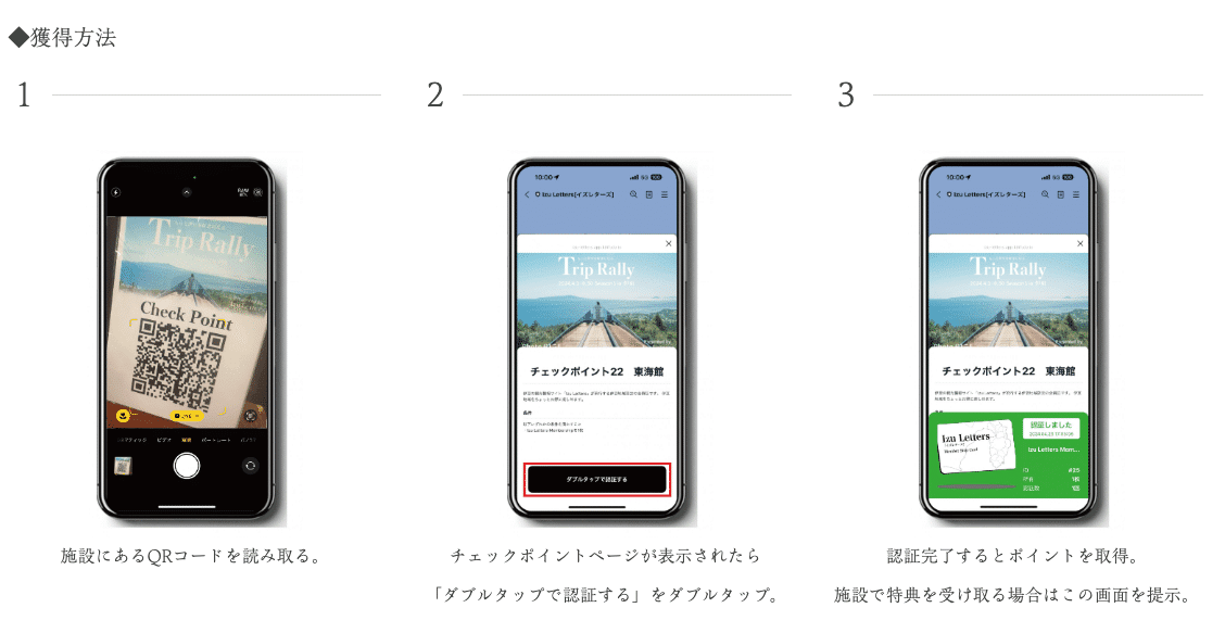 Izu Letters Membershipとスタンプ