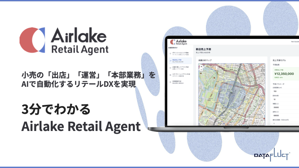 3分でわかるAirlake Retail Agent