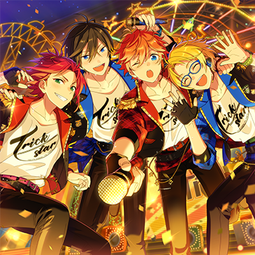 新品あんスタ【Trickstar】特別招待状風カード特典ポストカード2点 あんスタMusic感謝祭☆君と出会ったHAPPY ANNIVERSARY（トリスタ箱