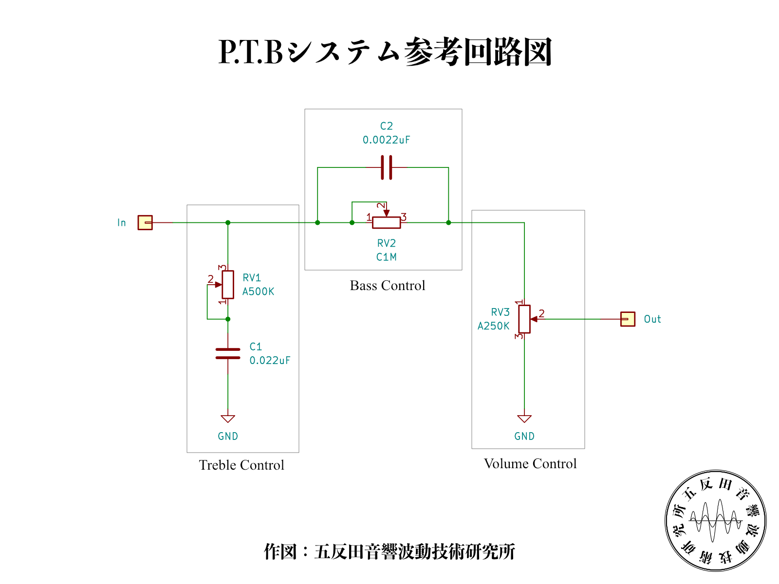 P.T.Bシステムの参考回路図