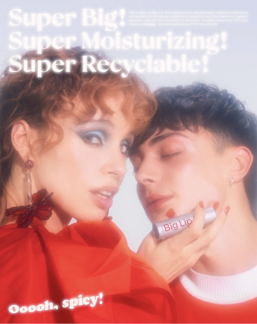 Pleasing 'Big Lip' Campaign