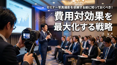 セミナー写真撮影を依頼する前に知っておくべき！費用対効果を最大化する戦略