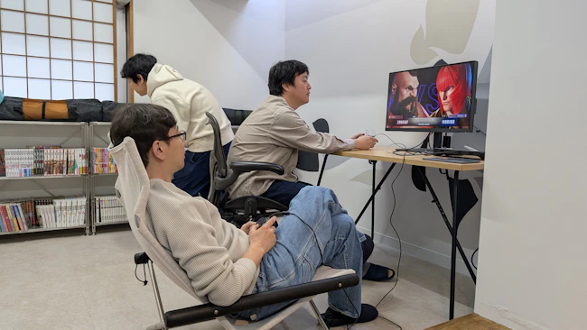 esportsをやってる様子