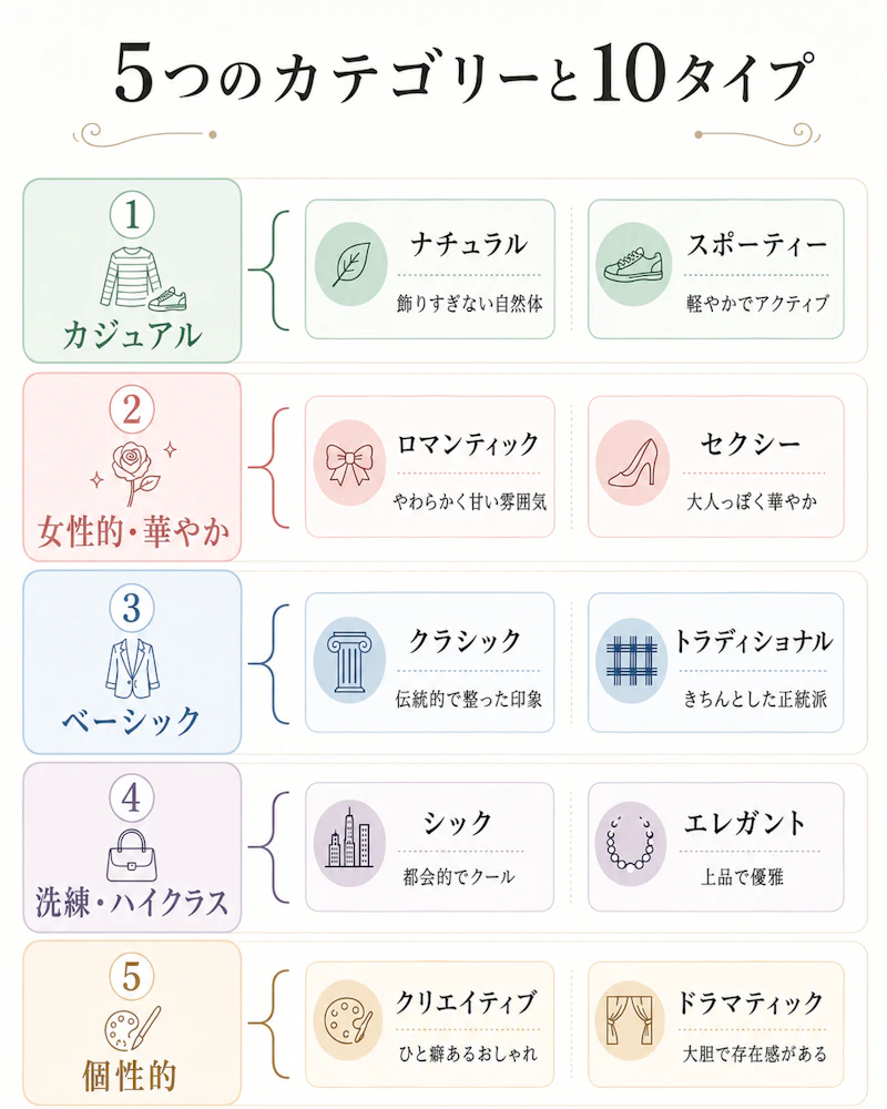 スタイル一覧