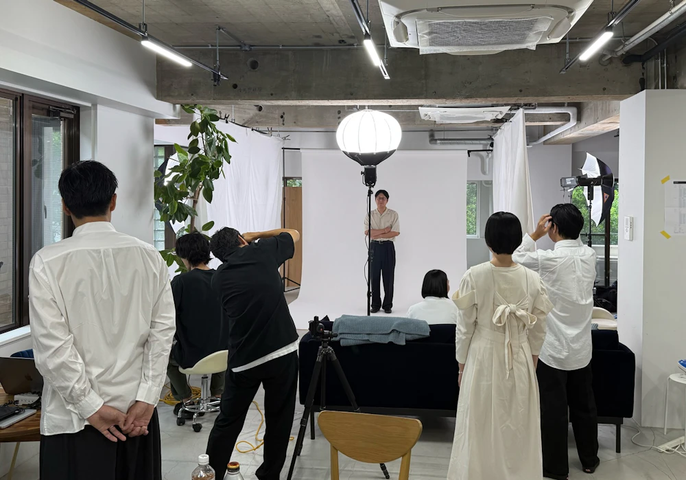 写真撮影の様子