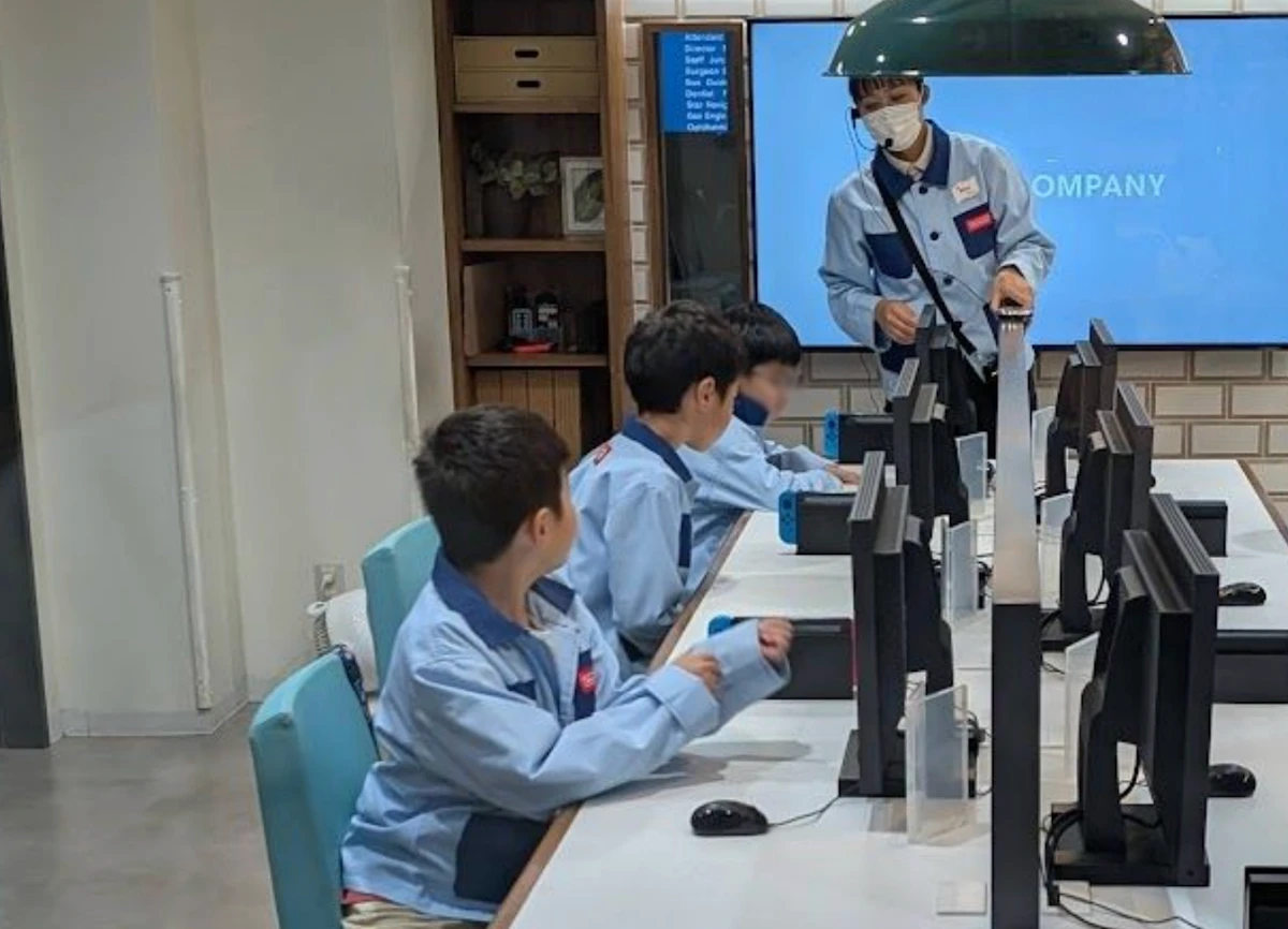 作業の様子
