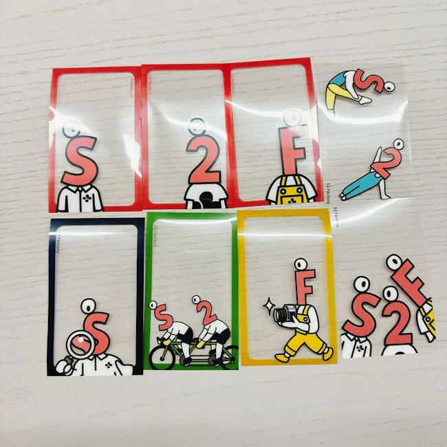 クリアカード全 8 種類