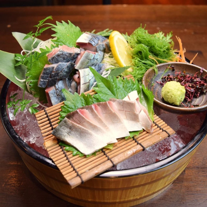 むじょか鯖(生で食べられる希少価値高い鯖)