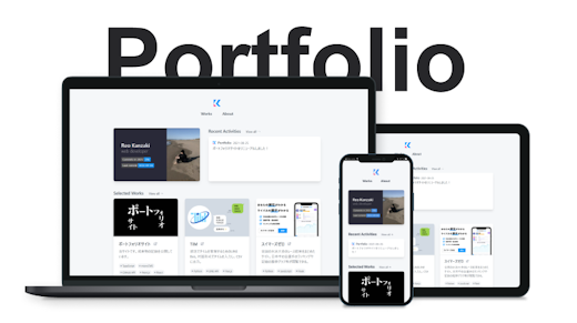 ポートフォリオサイト