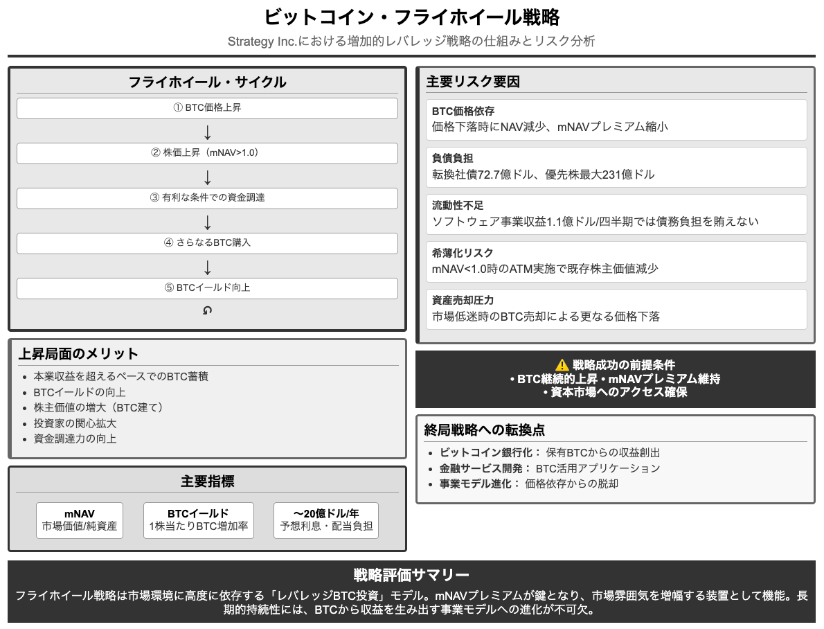 ビットコイン・フライホイール戦略
