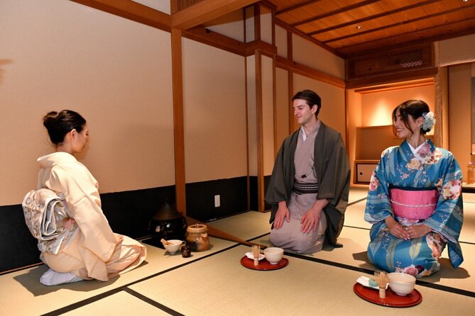 Japanese Tea Ceremony in a Traditional Townhouse with Kimono