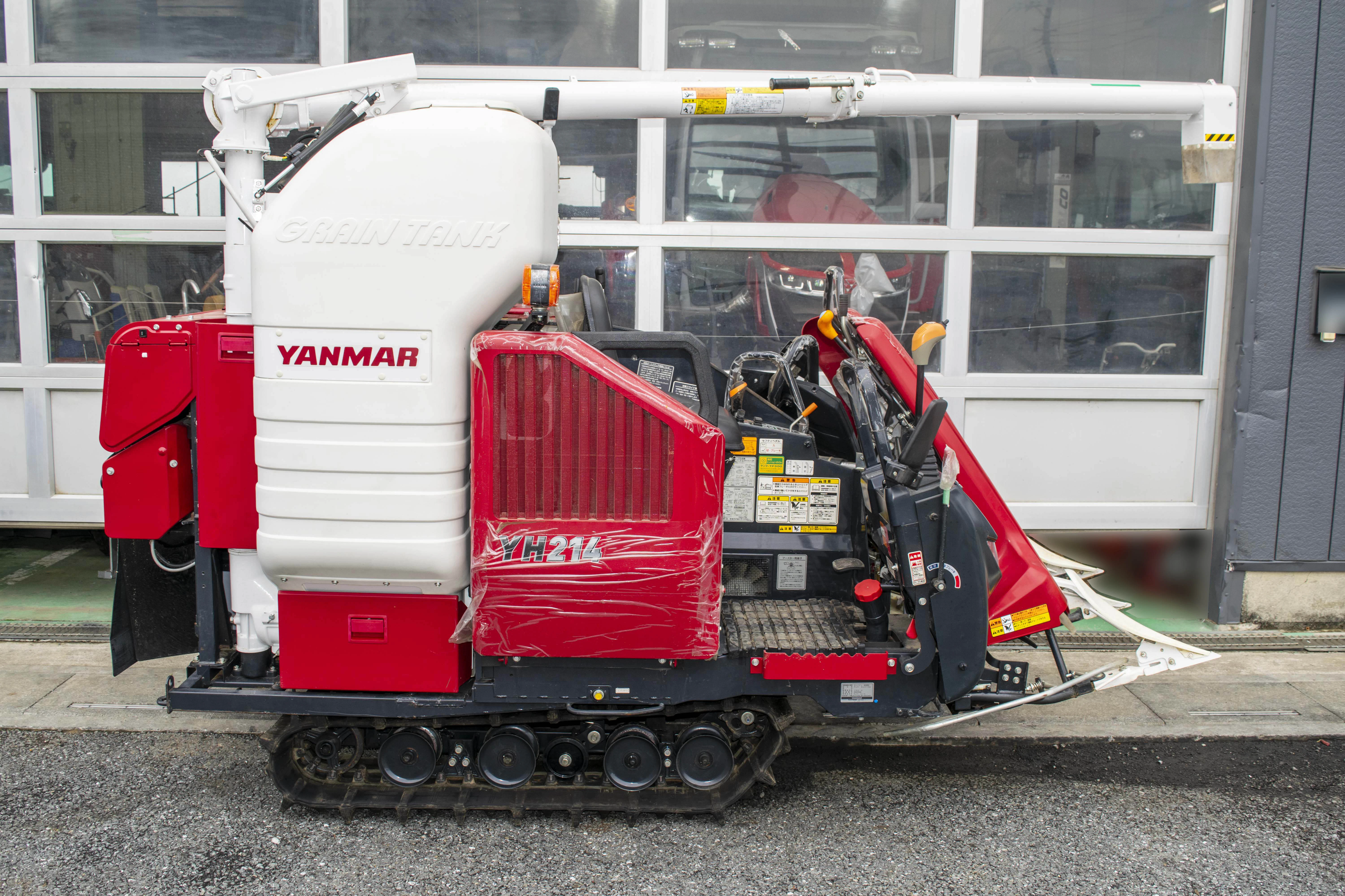 ヤンマー・コンバイン・YH214の2枚目画像