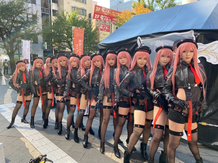 池袋ハロウィンコスプレフェス「NIKKE」プロモーション