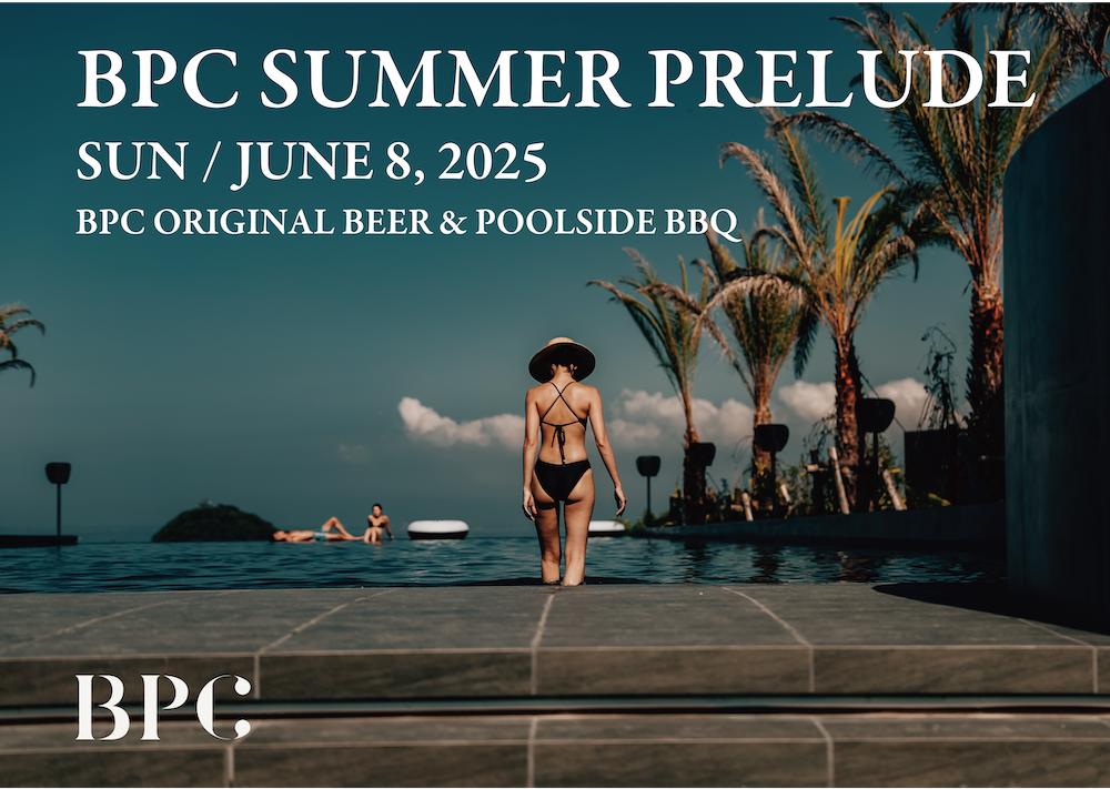 プール、サウナ、ビールにBBQ！ 2025年夏の幕開けを祝う 「BPC SUMMER PRELUDE」6/8（日）開催！