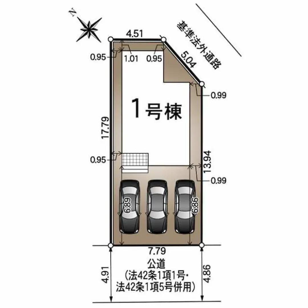 鳥取市吉成　2階建て