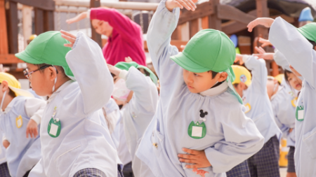 朝のたいそう・午前の活動