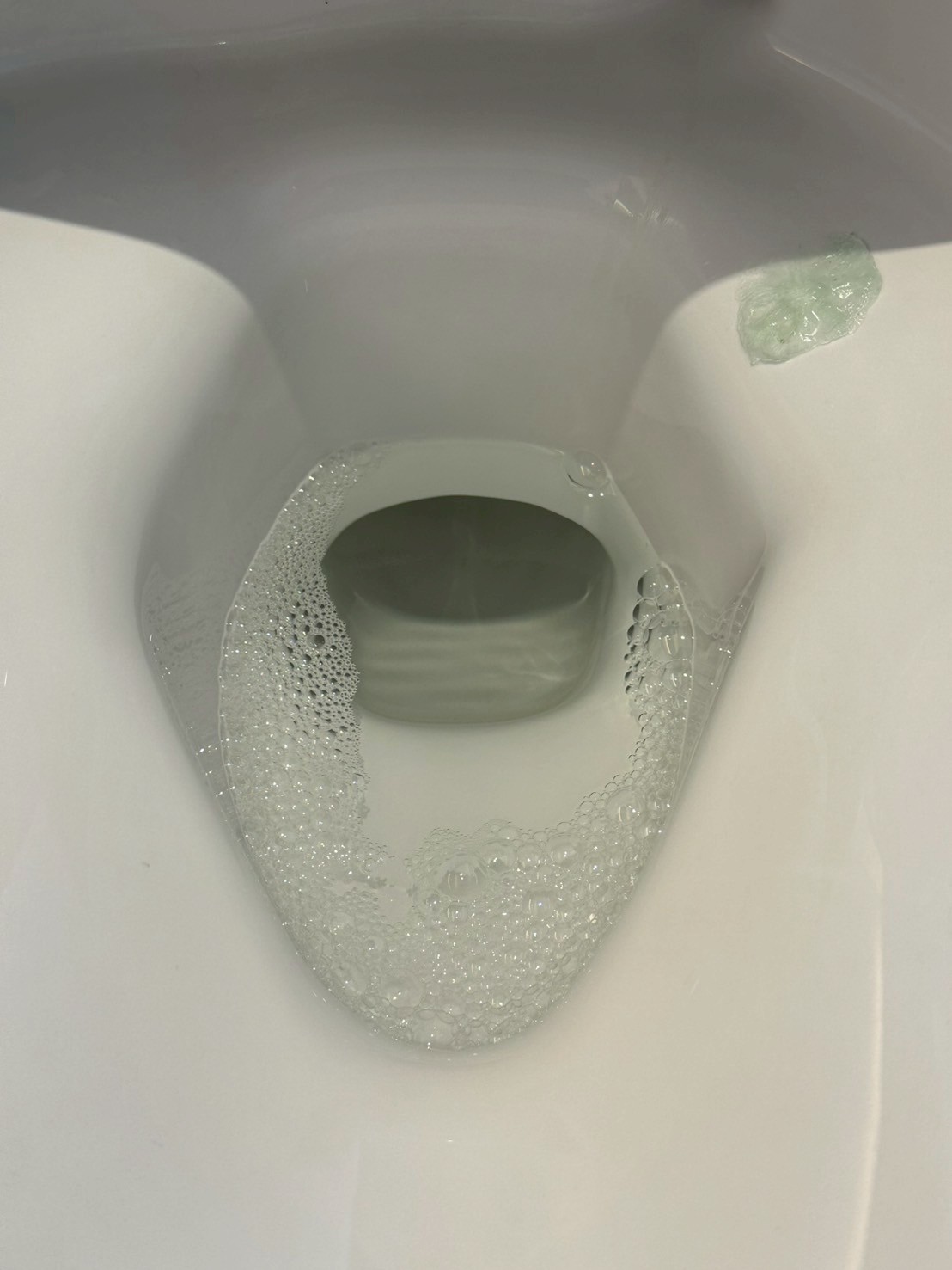 清掃後のトイレの中