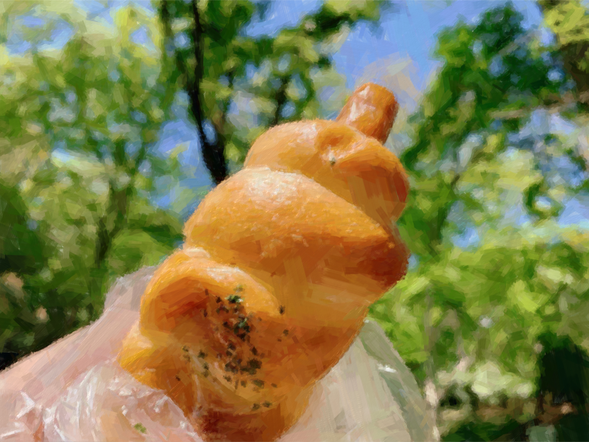パンの香りの石神井公園
