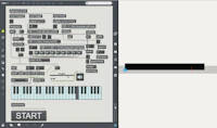 IanniX + Max/MSP 20mシャトルラン 動画1