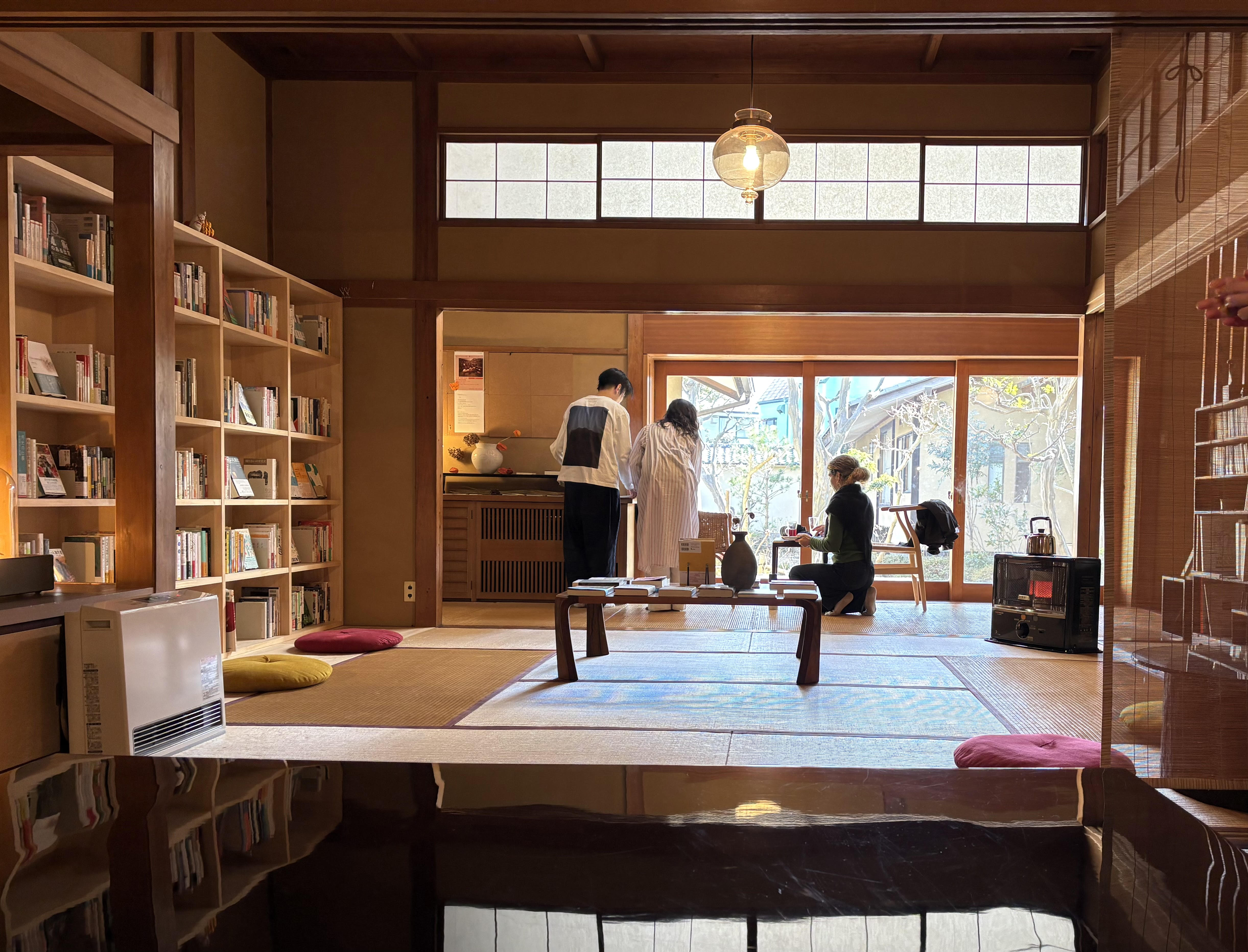 リフォームでカフェになった純和風住宅