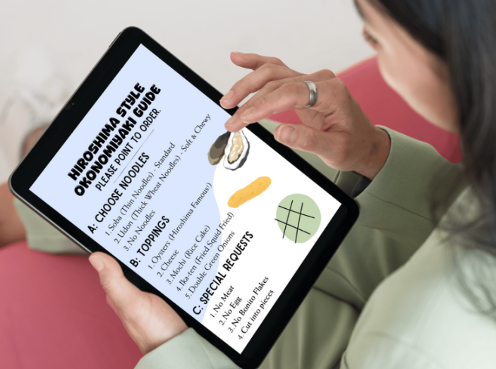 自主制作 焼き鳥屋さん 英語メニュー