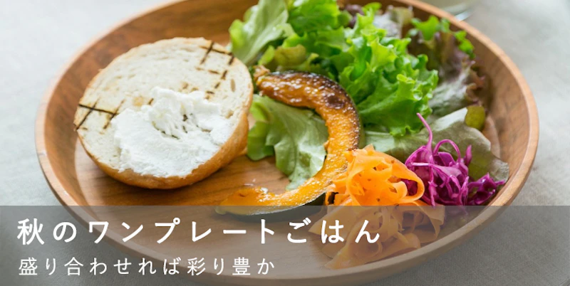 秋のワンプレートごはん