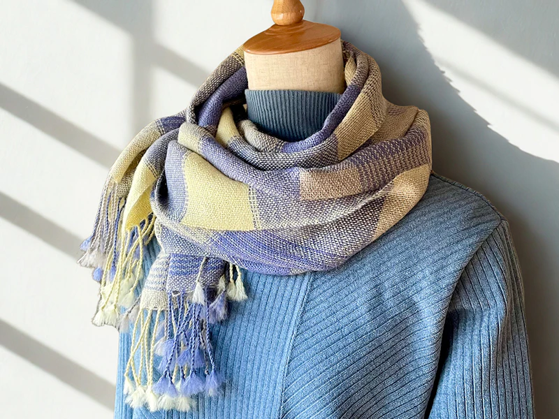 温もりをまとう、手仕事のストール