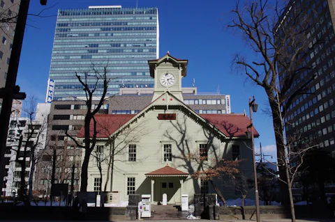 北海道の札幌市時計台