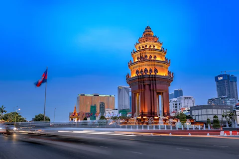 カンボジアの独立記念塔
