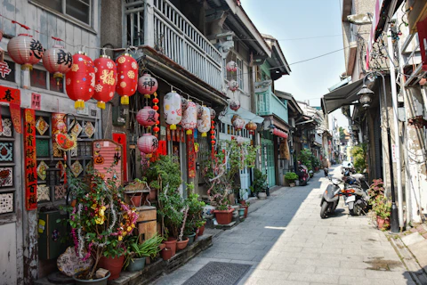 台湾の神農街