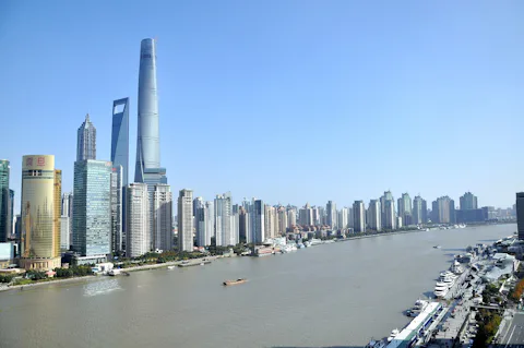 黄浦江ナイトクルーズ