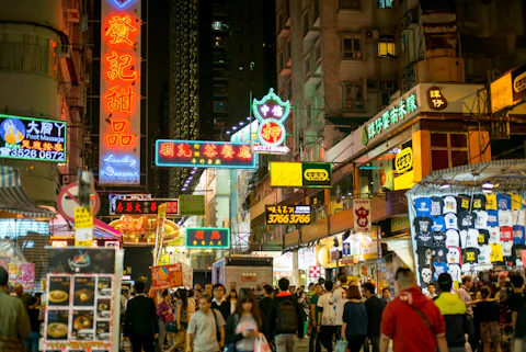香港の女人街