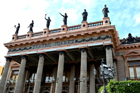 メキシコのフアレス劇場（Teatro Juarez）