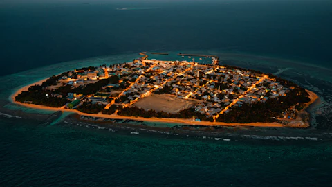モルディブのウングーファールー島
