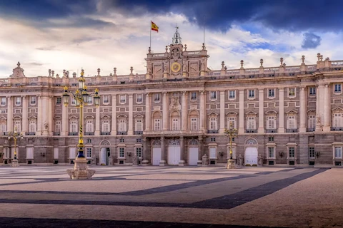 スペインのマドリード王宮
