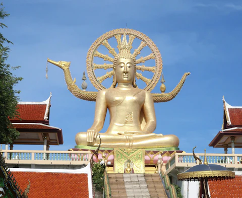 タイのワット・プラヤイ（ビッグブッダ寺院）