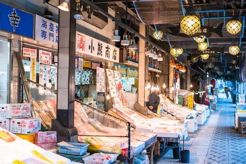 札幌の二条市場