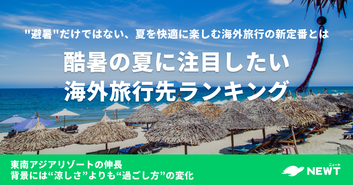 避暑地だけじゃない!2026年最新版「酷暑の夏に涼しく過ごせる海外旅行先」ランキングTOP5