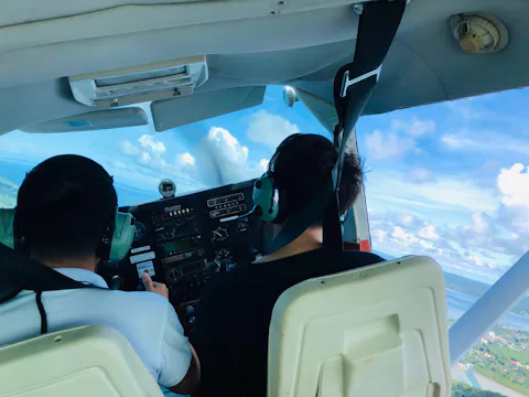 セスナ遊覧飛行