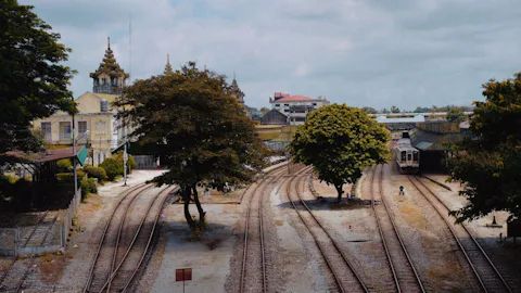 ヤンゴン・セントラル・レイルウェイ・ステーション(ヤンゴン中央駅)