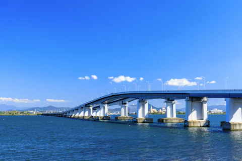 滋賀の琵琶湖大橋