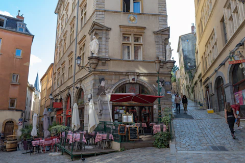 リヨンの旧市街エリア(Vieux Lyon)