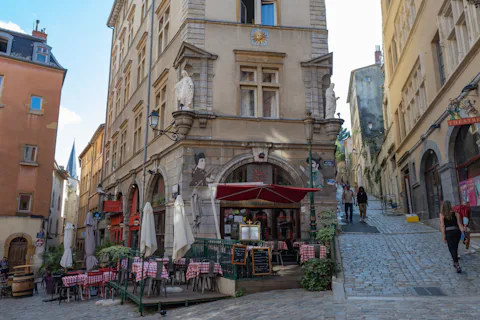 リヨンの旧市街エリア(Vieux Lyon)