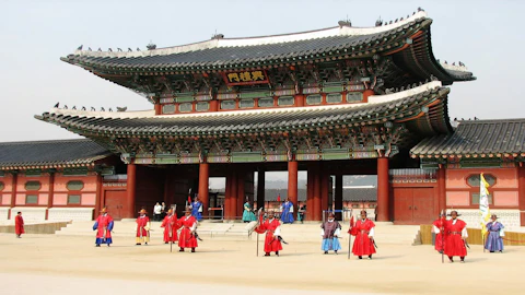 韓国の景福宮（キョンボックン）