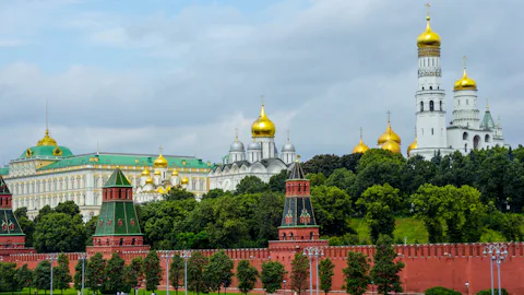 ロシアのクレムリン・赤の広場