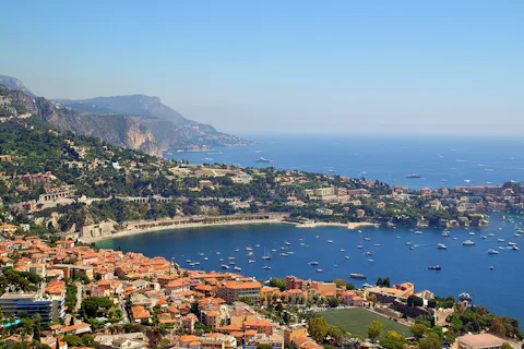 フランスのマリニエールビーチ