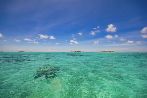 パラオの カヤンゲル島