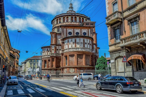 イタリアのサンタ・マリア・デッレ・グラツィエ教会