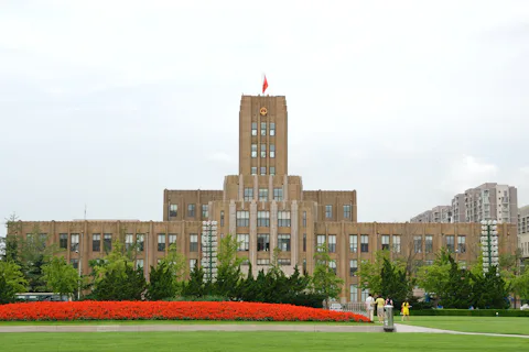 中国の大連人民広場